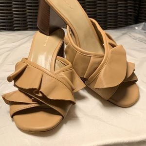 Worn shoes that look new